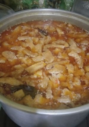 Foto resep Sambal Goreng Krecek Sayur, Tahu & Kentang