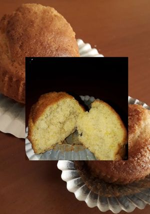 Una foto de Cupcakes sin Huevo (En freidora de aire)
