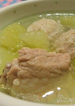 2Meow▶入口即化「大黃瓜排骨湯」 的食譜成品照片