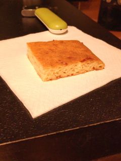 Una foto de Fainá de queso