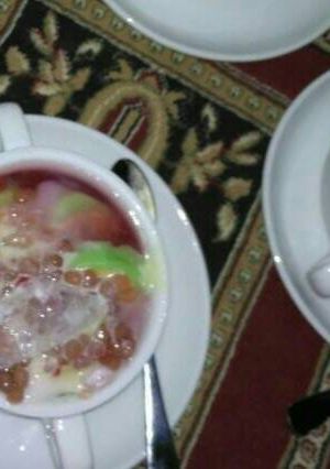 Foto resep Es Pisang Hijau rasa Resto
