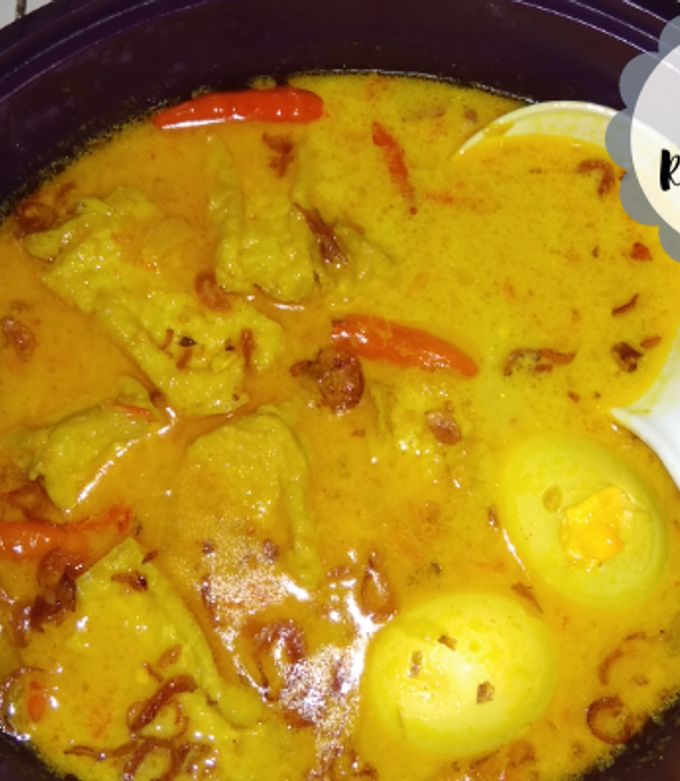 Foto resep Tahu Telor Kuah Santan Kuning