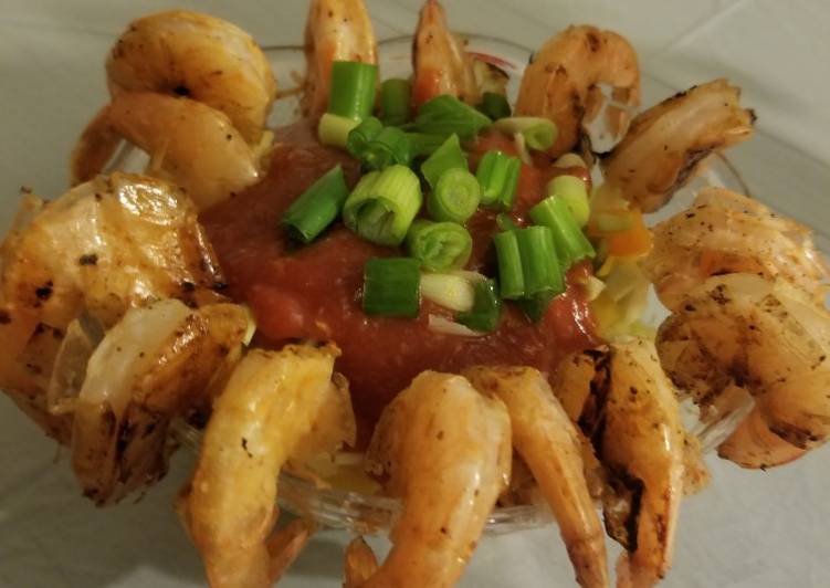 Recipe of Quick Grilled shrimp cocktail