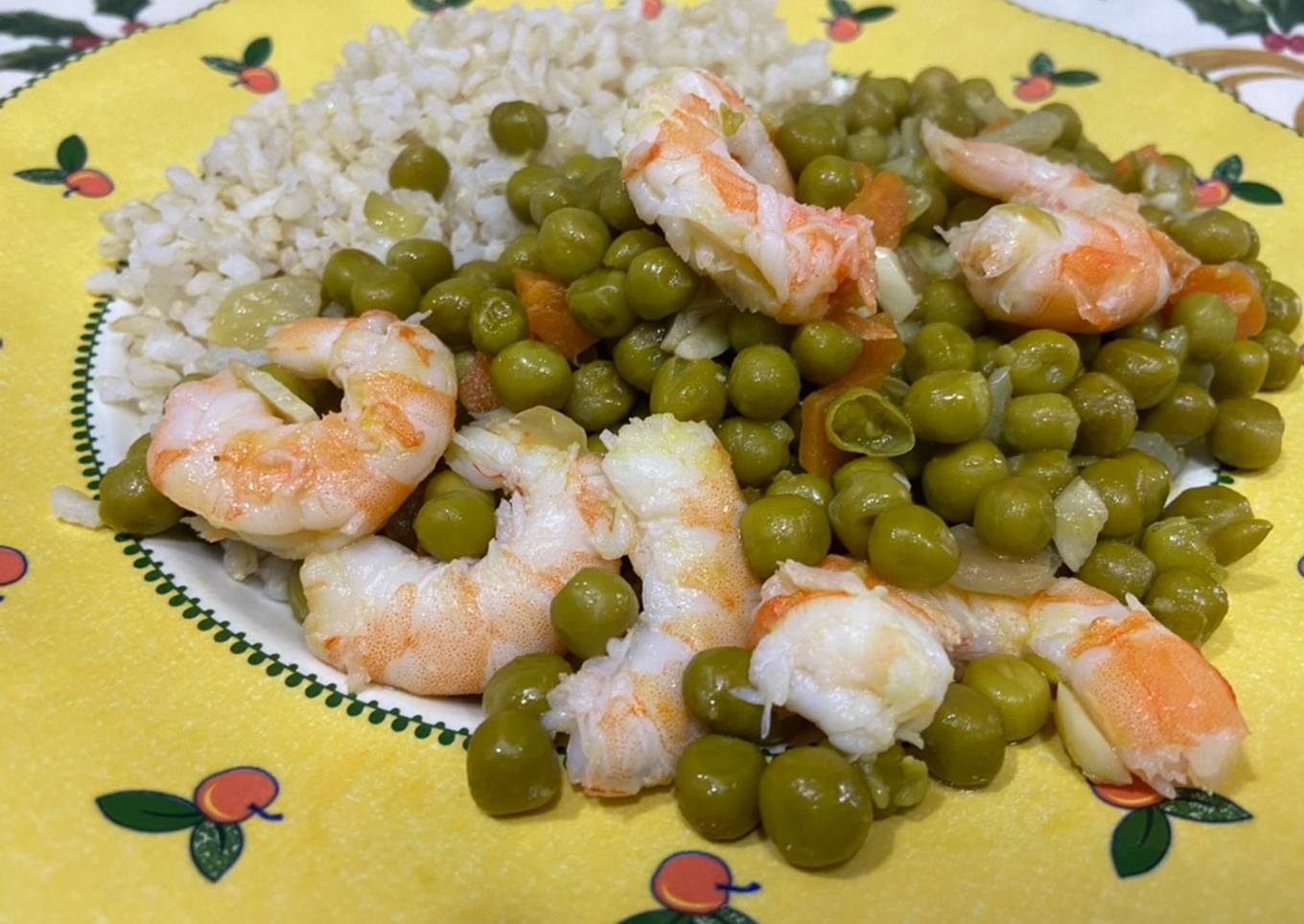 Gambones a la jardinera