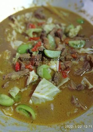 Foto resep Tongseng sapi