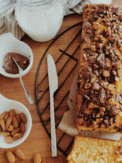 Une photo de Cake aux fruits secs et pépites de chocolat