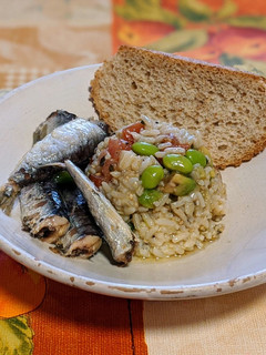 Una foto de Aprovechando restos: ensalada de arroz