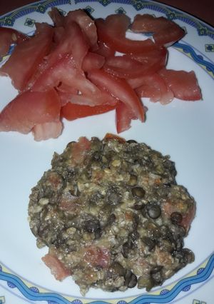 Una foto de Hamburguesas de lentejas