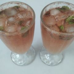 A picture of Homemade Jaljeera and Masala Soda.