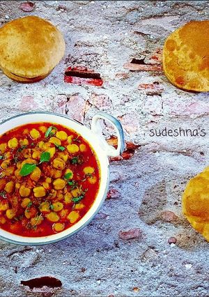 A picture of Chana Masala.