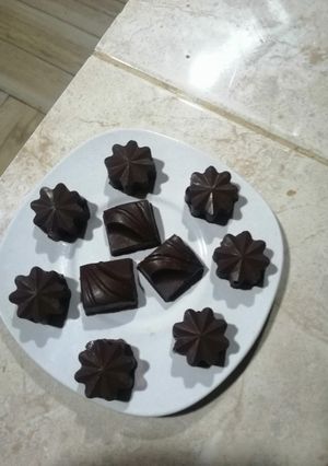 Una foto de Bombones de chocolate