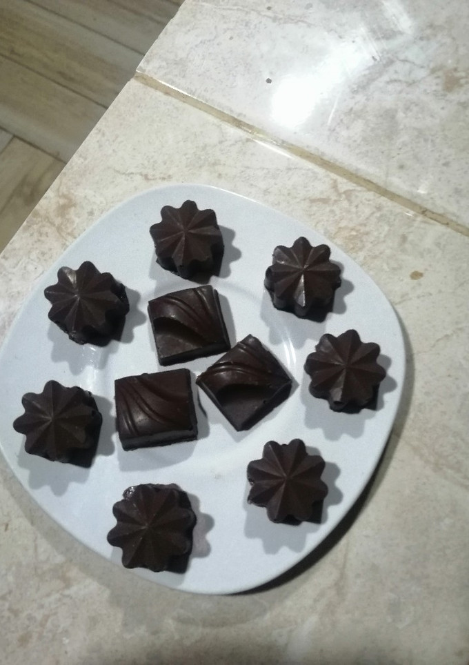 Una foto de Bombones de chocolate