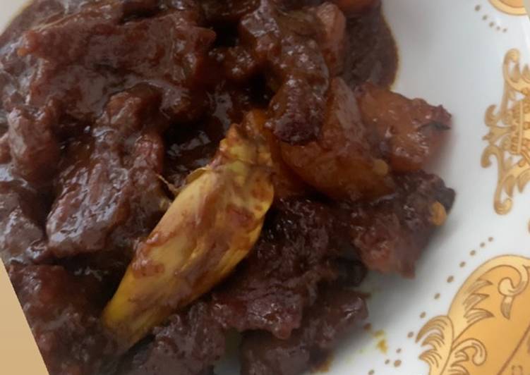 Resep Rendang Daging Ekonomis Untuk Jualan