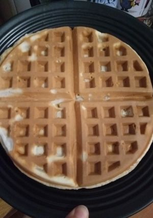 Una foto de Waffles