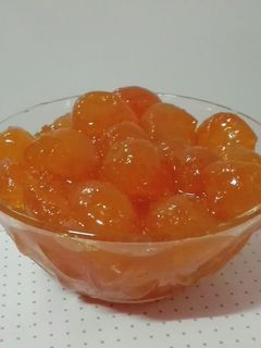 عکسی از دستور مربا کامکوات(Kamquat jam)