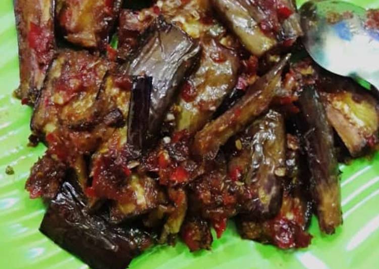 Terong Balado Pedas Manis