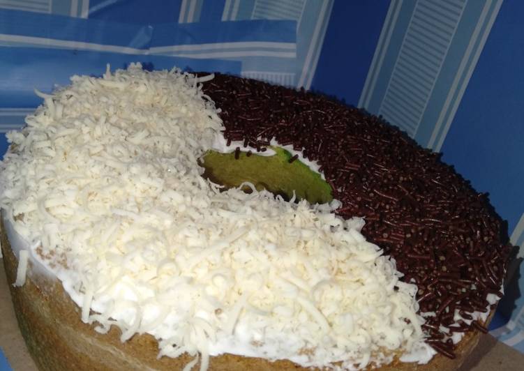 Bolu pandan santan kejumeses ala mbak denok 😉