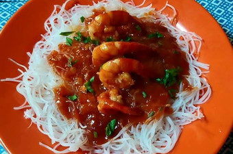 Anti Ribet, Buat Bihun udang asam manis💓 Menu Enak