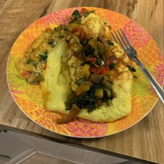 A picture of Veggie Omelette.
