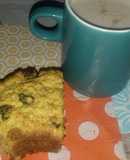 Cuadraditos de avena y zanahoria
