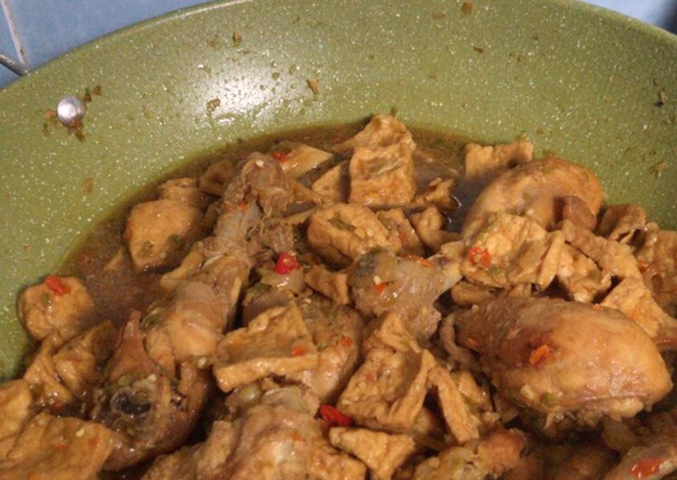 Semur Ayam dan Tahu