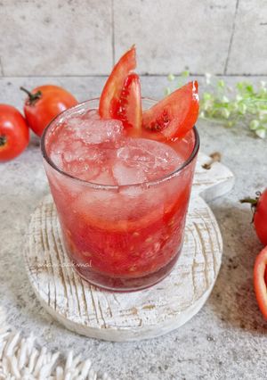 Foto resep Es Tomat