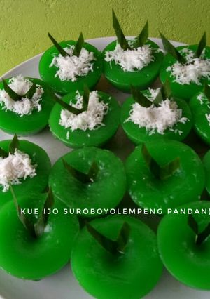 Foto resep Kue ijo Surabaya / lumpeng pandan