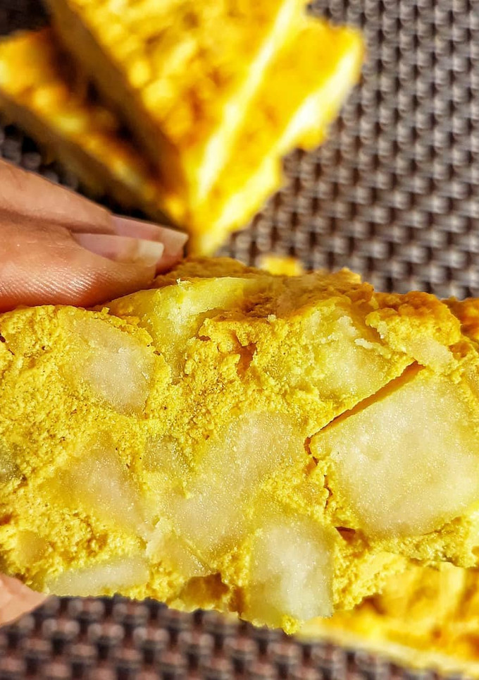 Una foto de 🌱TORTILLA DE PATATAS VEGANA🌱