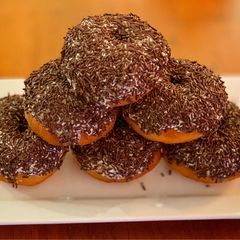 A picture of Potato Donuts.