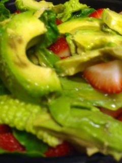 A picture of Strawberry Avocado Salad.