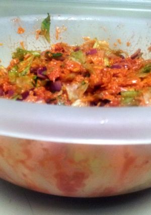 A picture of mexican salad.