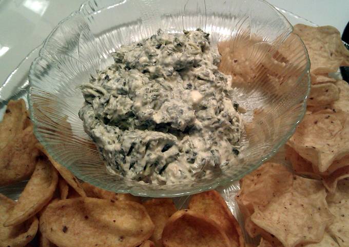 Recipe of Perfect garlic spinach dip