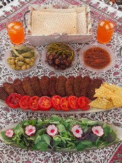 عکسی از دستور شامی کباب