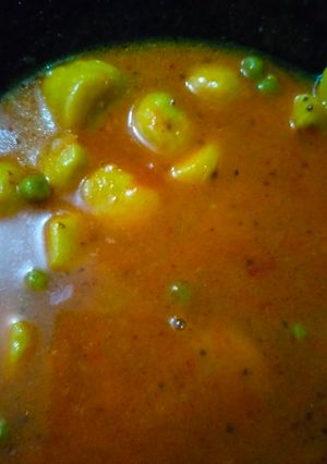 आलू मटर की सब्जी (aloo matar ki sabzi recipe in Hindi) रेसिपी मुख्य फोटो