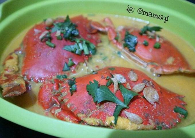 Resep bikin Kepiting Santan Rumahan yang gurih