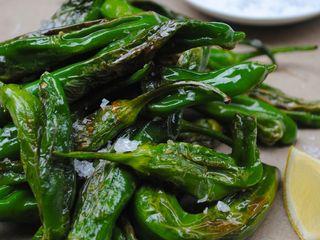 Blistered Shishito Peppers