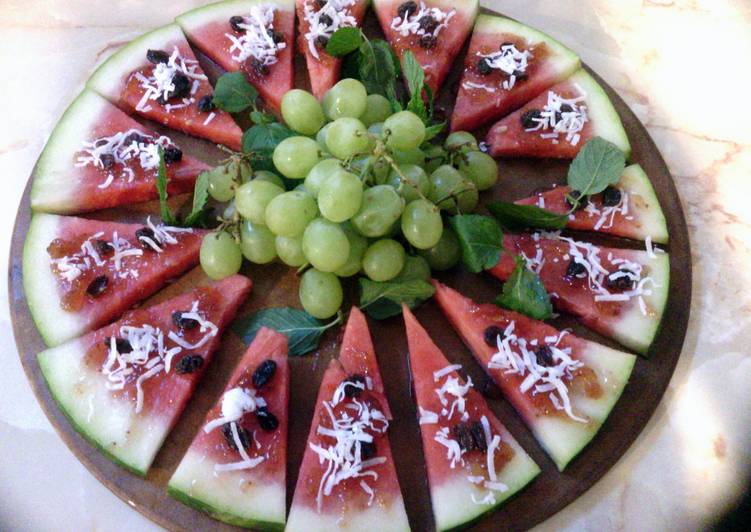 watermelon pizza