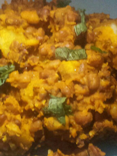 A picture of Beans and yam porriadge.