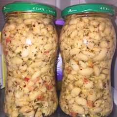 Una foto de Porotos al escabeche