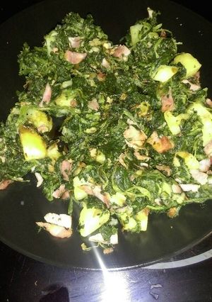 Foto principal de Espinacas con lacón y patata