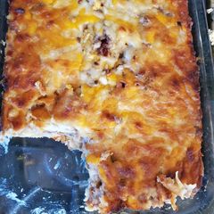 A picture of Breakfast Pizza Casserole.