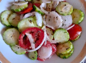 صورة لوصفة سلاطة
