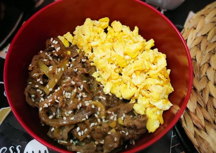 Resep Unik 264. Beef Bowl Yoshinoya / Gyudon Mantul Banget