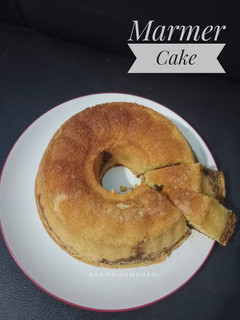 Foto resep Marmer Cake Jadul (Anti Gagal)