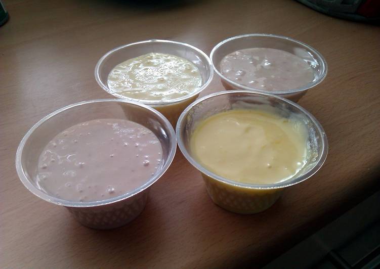 Steps to Make Quick Vickys Homemade Yogurt using Powdered Non-Dairy Milk,  No special equipment