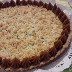 Una foto de Tarta de Coco y Dulce de Leche