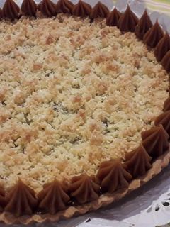 Una foto de Tarta de Coco y Dulce de Leche