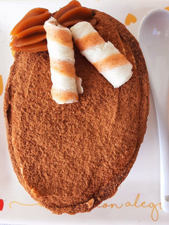 Una foto de Huevos de Pascua rellenos "Versión Tiramisú"