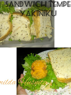 Foto resep Sandwich Tempe Yakiniku