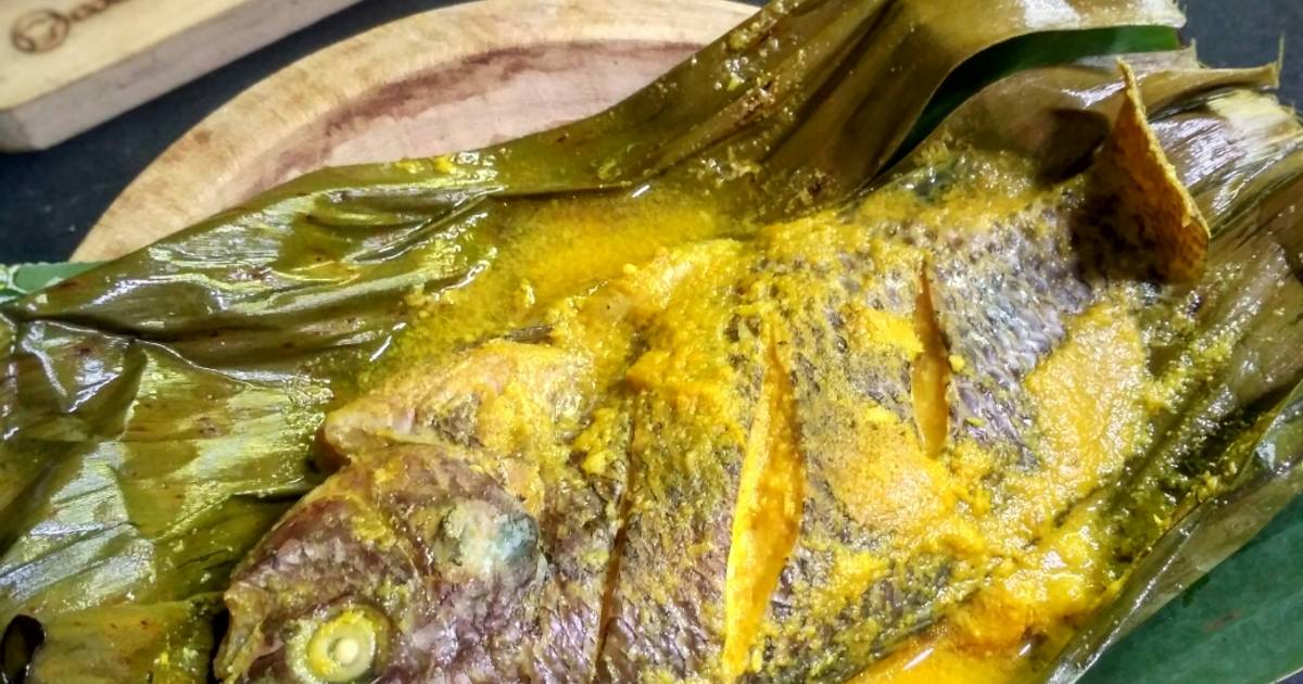 Resep Pais/Pepes Ikan Nila Bumbu Kuning oleh Heny Rosita Cookpad
